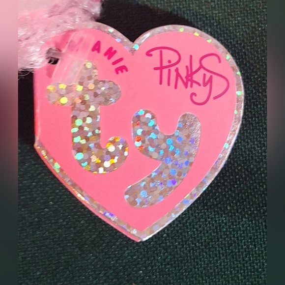 NWT Vintage 2005 TY "Pinky Poo" Pink Poodle - Picture 5 of 8